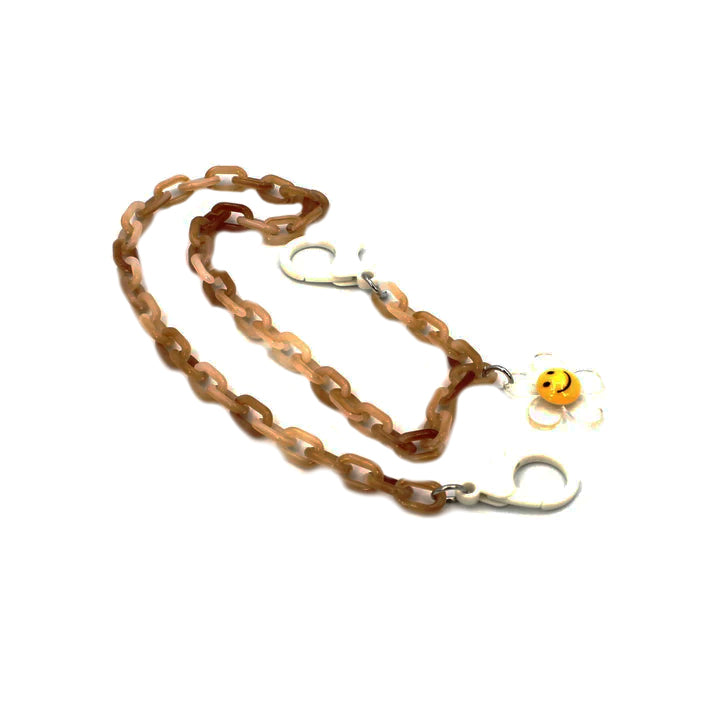 Charmswear - Chaîne de lunettes (Smiley) | Modèle 004