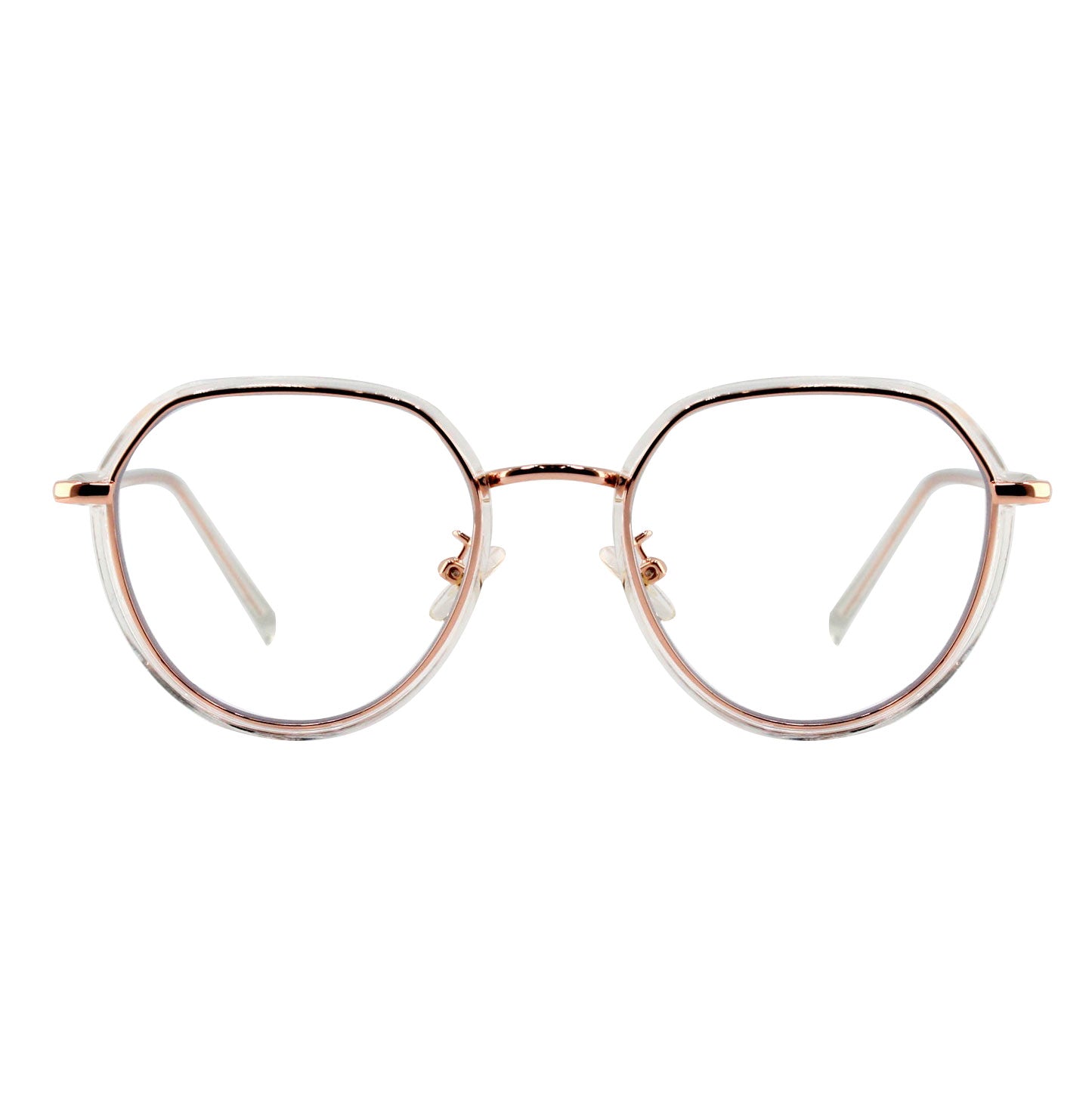 Care by Ottika - Blue Light Blocking Glasses - Adult | Model TR1906 | Coating Gold & Green