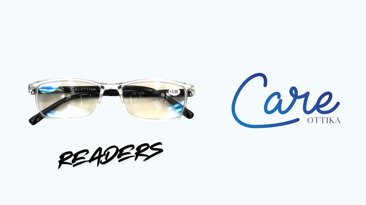 Ottika Care Readers Model 115: Premium Blue Light Reading Glasses for Everyday Comfort