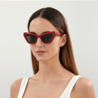 Occhiali da sole Saint Laurent | Modello SL 466 (003) - Rosso