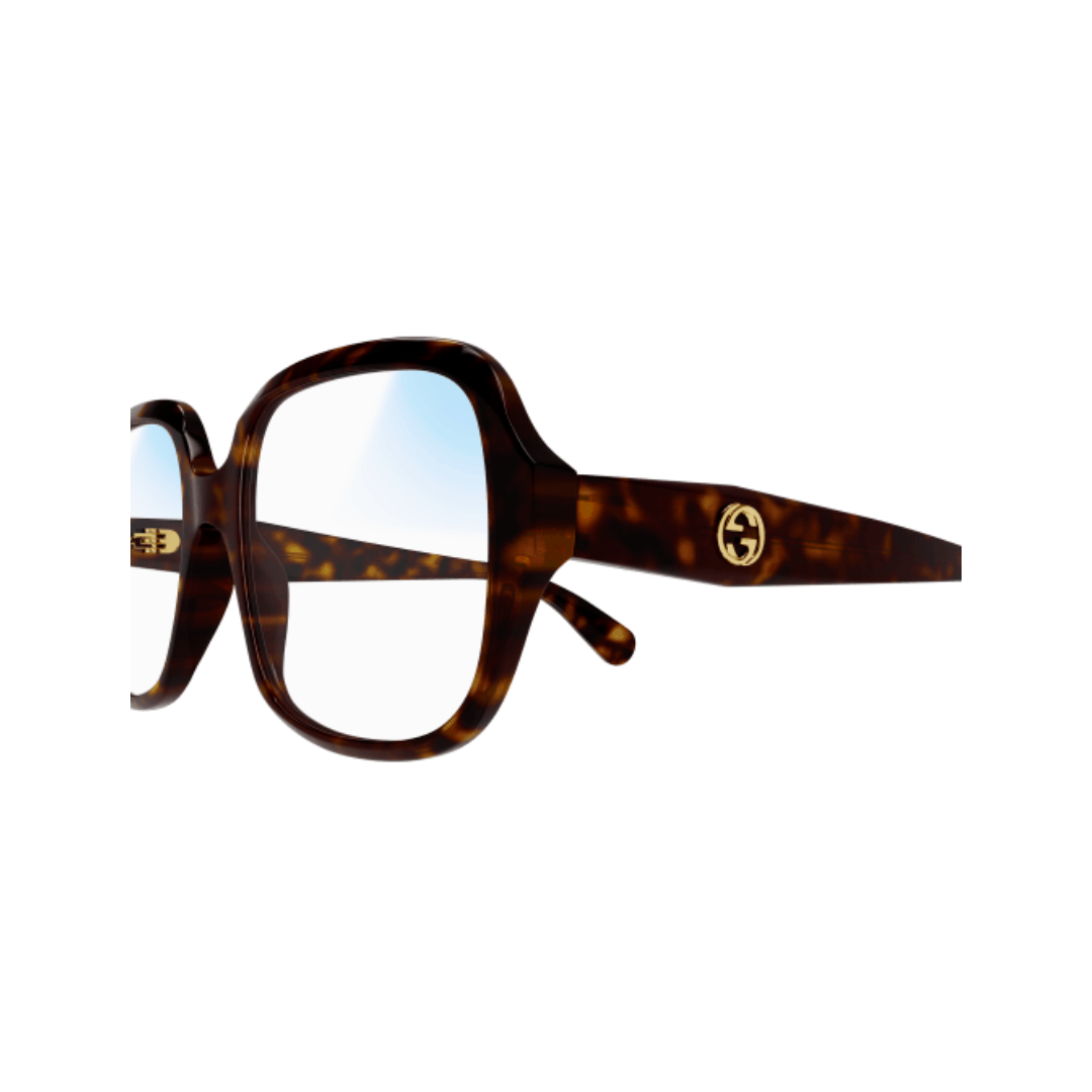 Gucci - Blocco luce blu/fotocromatico | Modello GG0799S - Avana Scuro Lucido