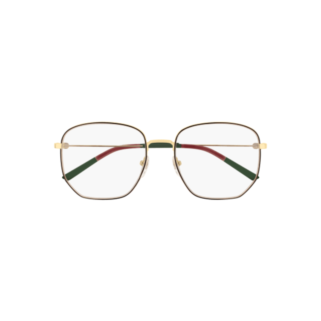 Montatura per occhiali Gucci | Modello GG0396O (001) - Oro