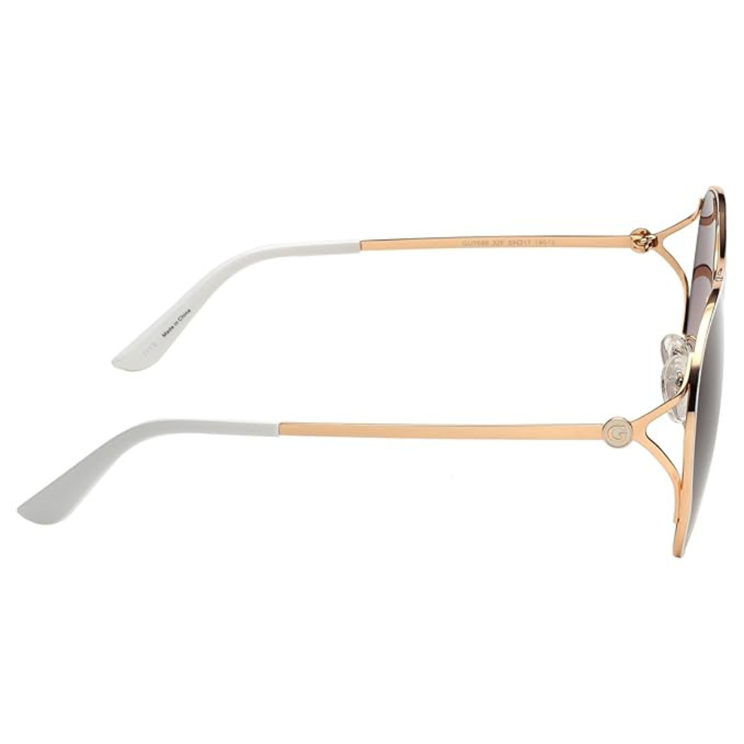 Guess occhiali da sole | Modello GU7686 - Oro bianco