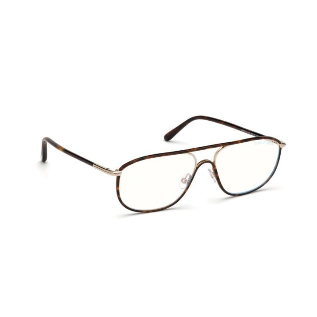 Montatura per occhiali Tom Ford | Modello TF 5624 - Demi Brown