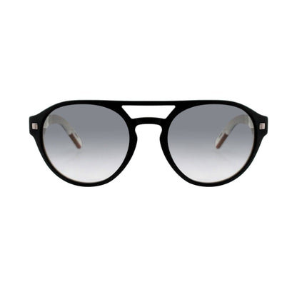 Lunettes de soleil Ermenegildo Zegna | Modèle EZ 0134 - Noir/Blanc