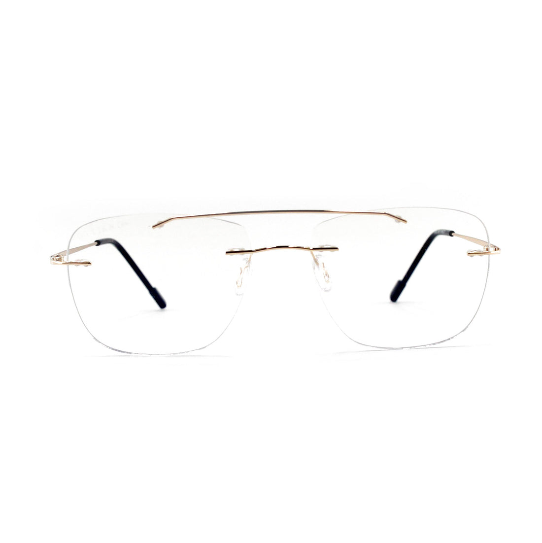 Ottika Care - Blue Light Blocking Glasses | Rimless R 001 |  Coating Green & Blue