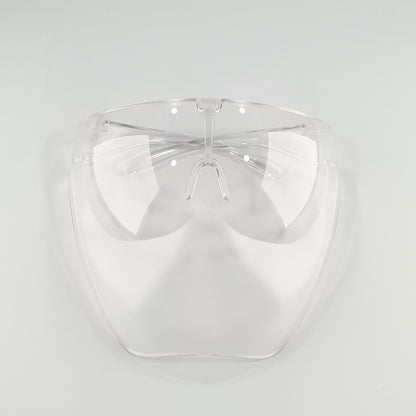 Safety Glasses X Face Shield - Adult Size | Half Frost