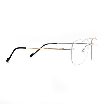 Ottika Care - Occhiali anti luce blu | Senza montatura R 001 | Rivestimento verde e blu