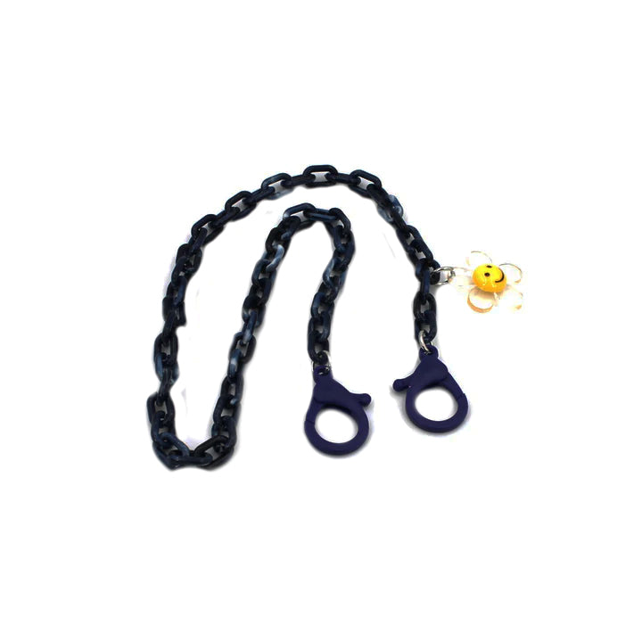 Charmswear - Catena per occhiali (Smiley) | Modello 004 