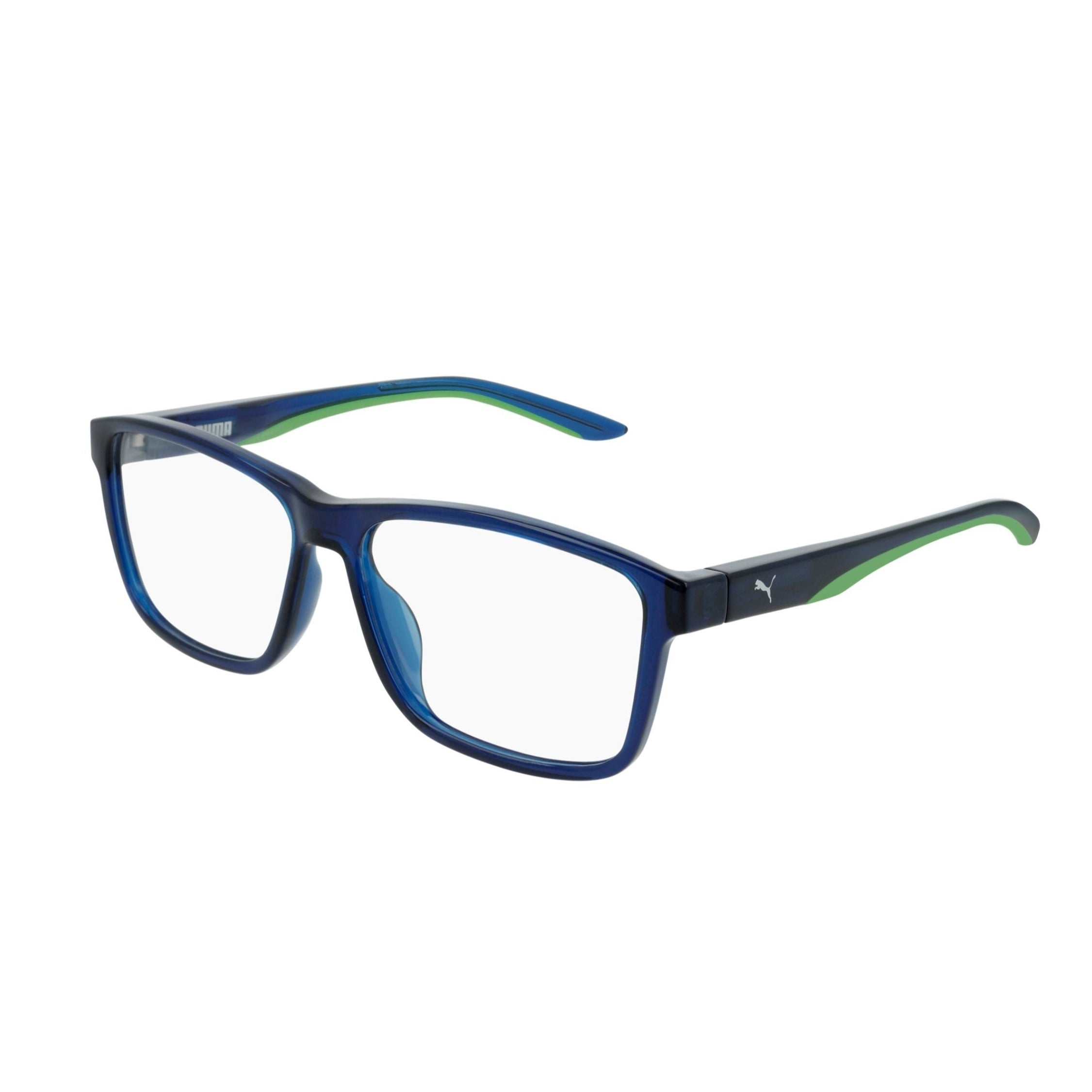 Montatura per occhiali Puma | Modello PU0207O (002) - Blu