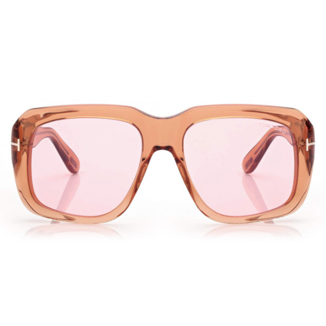 Occhiali da sole Tom Ford | Modello FT0885 45Y - Marrone Chiaro Lucido